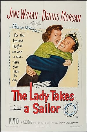 Cover image of the movie The Lady Takes a Sailor (1949)