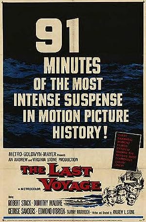 Cover image of the movie The Last Voyage (1960)