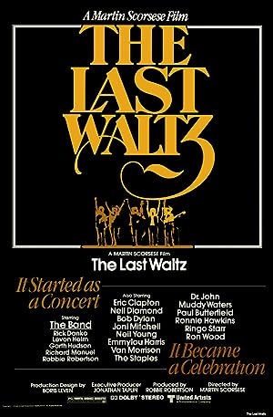 Cover image of the movie The Last Waltz (1978)