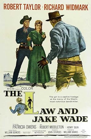 Cover image of the movie The Law and Jake Wade (1958)