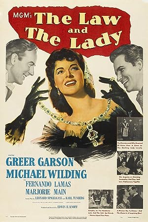 Cover image of the movie The Law and the Lady (1951)