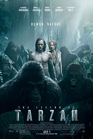 Cover image of the movie The Legend of Tarzan (2016)