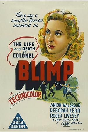Cover image of the movie The Life and Death of Colonel Blimp (1943)