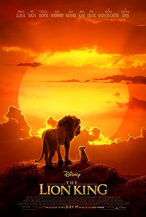 Cover image of the movie The Lion King (2019)