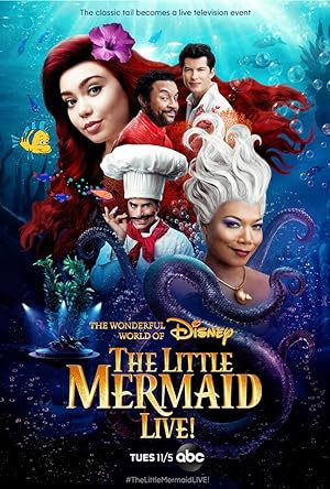 Cover image of the movie The Little Mermaid Live! (2019)