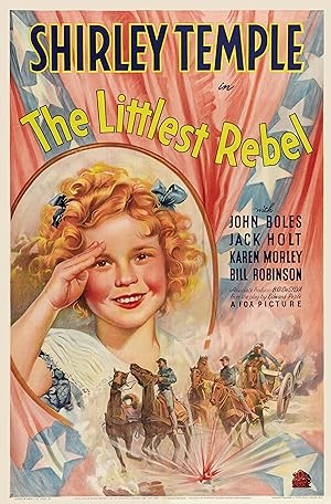 Cover image of the movie The Littlest Rebel (1935)