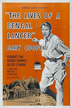 Cover image of the movie The Lives of a Bengal Lancer (1935)