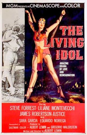 Cover image of the movie The Living Idol (1957)