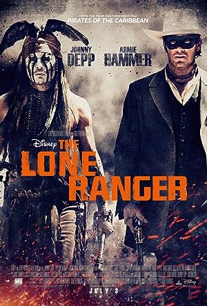Cover image of the movie The Lone Ranger (2013)