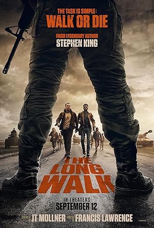 Cover image of the movie The Long Walk (2025)