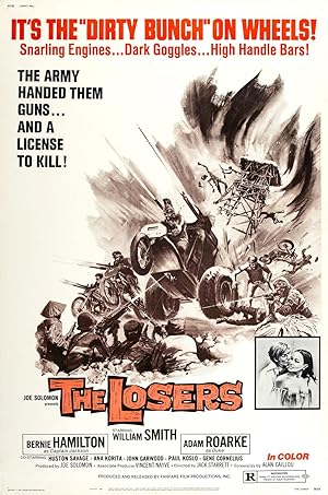 Cover image of the movie The Losers (1970)