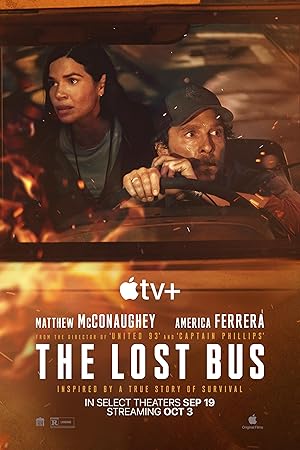 Cover image of the movie The Lost Bus (2025)