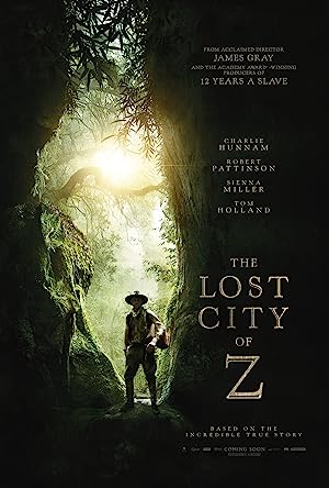 Cover image of the movie The Lost City of Z (2016)