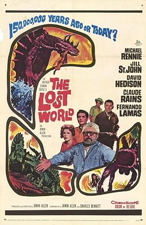 Cover image of the movie The Lost World (1960)