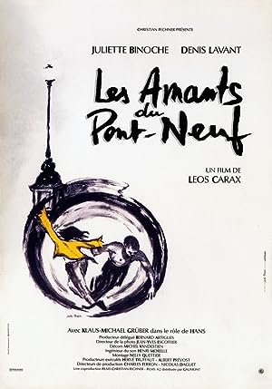 Cover image of the movie The Lovers on the Bridge (1991)