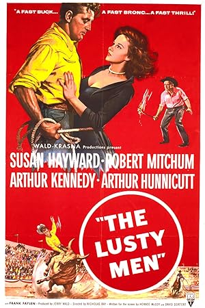 Cover image of the movie The Lusty Men (1952)
