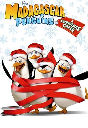 Cover image of the movie The Madagascar Penguins in a Christmas Caper (2005)