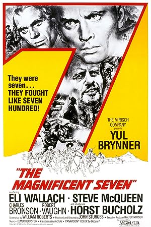 Cover image of the movie The Magnificent Seven (1960)