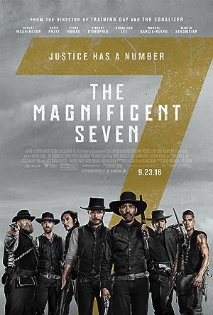Cover image of the movie The Magnificent Seven (2016)
