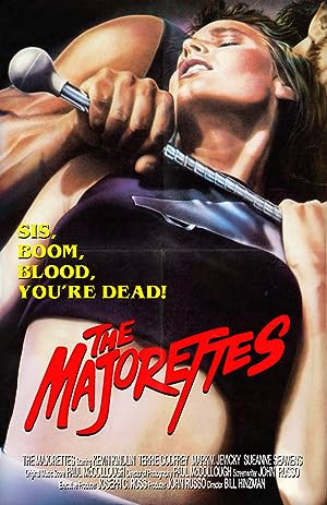 Cover image of the movie The Majorettes (1986)
