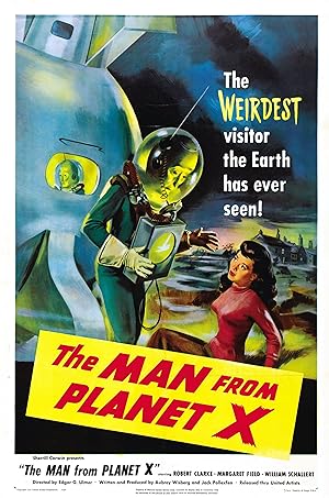 Cover image of the movie The Man from Planet X (1951)