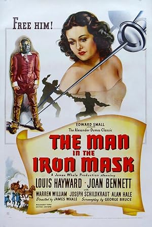 Cover image of the movie The Man in the Iron Mask (1939)