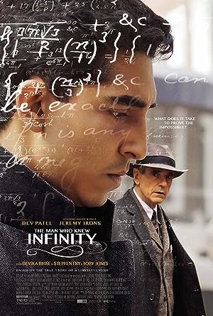 Cover image of the movie The Man Who Knew Infinity (2015)