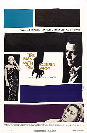 Cover image of the movie The Man with the Golden Arm (1955)