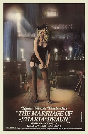 Cover image of the movie The Marriage of Maria Braun (1979)