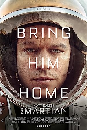 Cover image of the movie The Martian (2015)