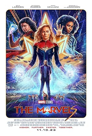Cover image of the movie The Marvels (2023)