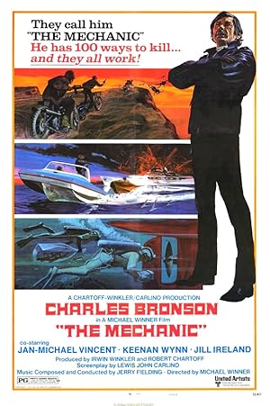 Cover image of the movie The Mechanic (1972)