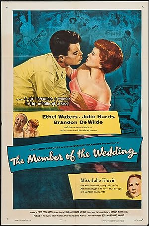 Cover image of the movie The Member of the Wedding (1952)