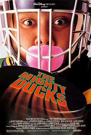 Cover image of the movie The Mighty Ducks (1992)