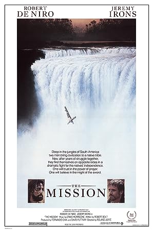 Cover image of the movie The Mission (1986)