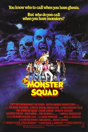 Cover image of the movie The Monster Squad (1987)