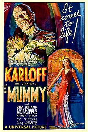 Cover image of the movie The Mummy (1932)