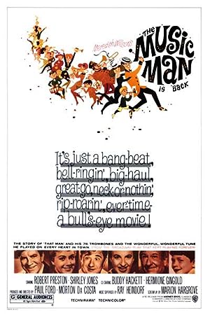Cover image of the movie The Music Man (1962)