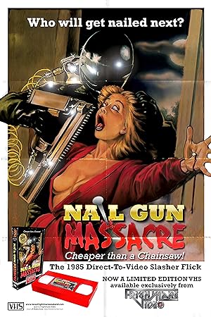 Cover image of the movie The Nail Gun Massacre (1985)