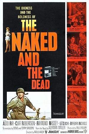 Cover image of the movie The Naked and the Dead (1958)