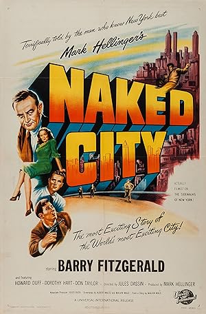 Cover image of the movie The Naked City (1948)