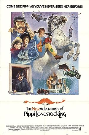 Cover image of the movie The New Adventures of Pippi Longstocking (1988)