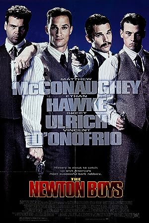 Cover image of the movie The Newton Boys (1998)