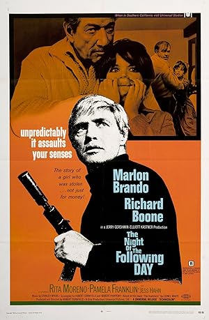 Cover image of the movie The Night of the Following Day (1969)