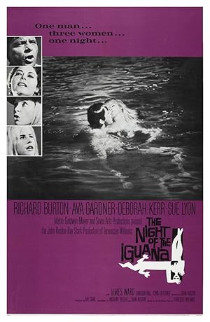 Cover image of the movie The Night of the Iguana (1964)