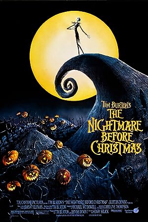 Cover image of the movie The Nightmare Before Christmas (1993)