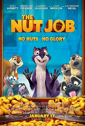 Cover image of the movie The Nut Job (2014)