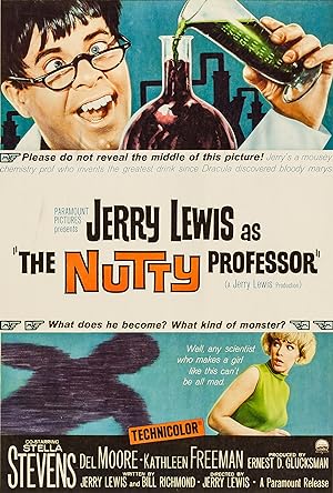 Cover image of the movie The Nutty Professor (1963)