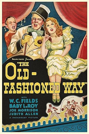 Cover image of the movie The Old Fashioned Way (1934)