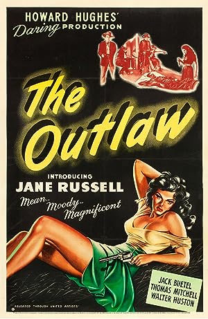 Cover image of the movie The Outlaw (1943)
